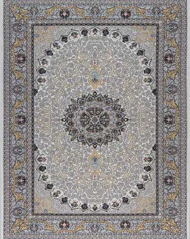 Ковер турецкий 38528B Isabella (Акрил, серый)