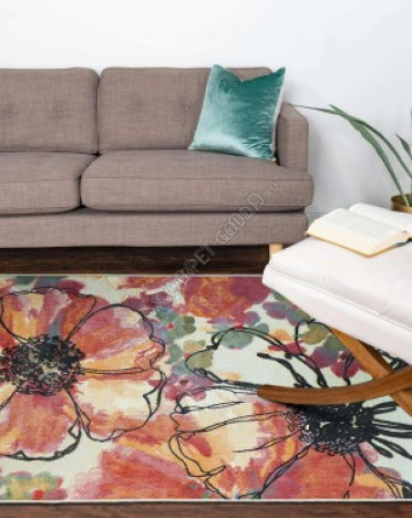 Ковер бельгийский 38182 6161 61 Genova (Вискоза, белый)